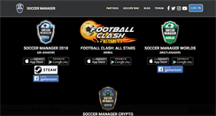 Desktop Screenshot of es.soccermanager.com
