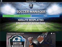 Tablet Screenshot of hr-hr.soccermanager.com