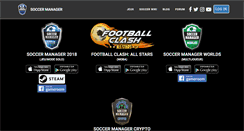 Desktop Screenshot of fr.soccermanager.com