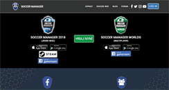 Desktop Screenshot of cs-cz.soccermanager.com