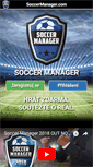 Mobile Screenshot of cs-cz.soccermanager.com